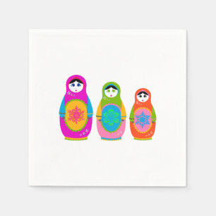 Matryoshka Pappersservett