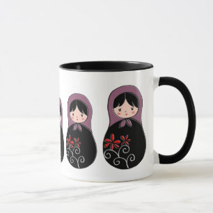 Matryoshka Ringermugg Mugg