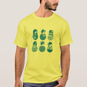 Matryoshka / Team Ukraina / Flagga i Ukraina T Shirt