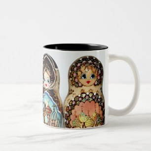 Matryoshkas Två-Tonad Mugg
