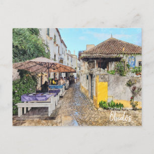 Matsal i Obidos- Portugal Vykort