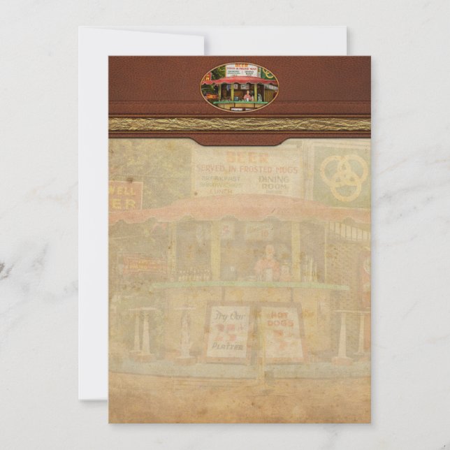 Matsalar - Prova vår 25-cent-tallrik 1940 Inbjudningar (Framsida)