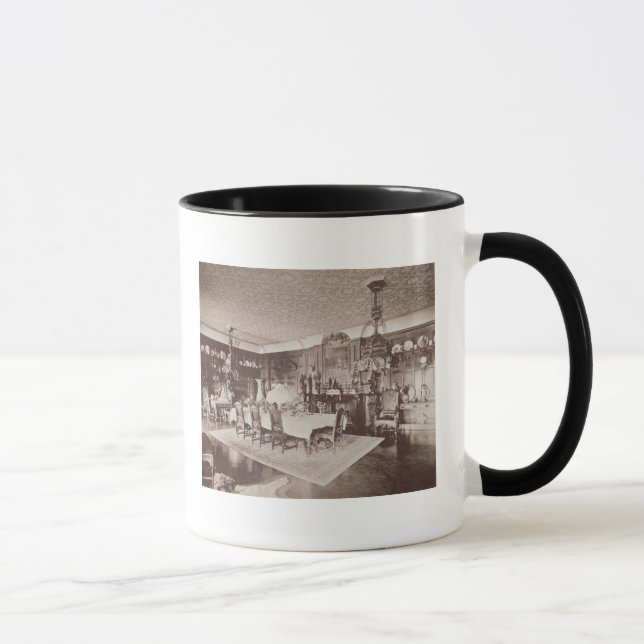 Matsalen, Wickham Hall, Kent, 1897 Mugg (Höger)