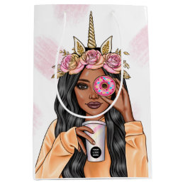 Matservering Whimsical Unicorn Lady