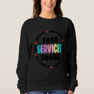 Matservice Squad Cafeteria Besättnings Hjälpare Sk T Shirt