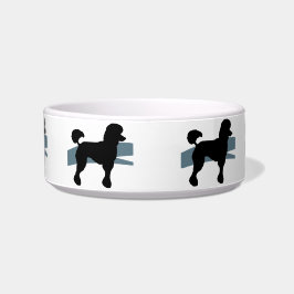 Matskål för pudel