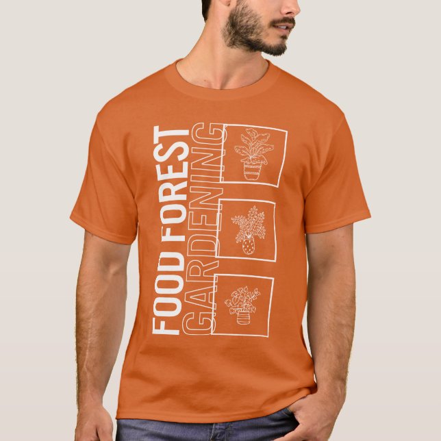 Matskogsodling Trädgårdsväxt Trädgårdsodling flick T Shirt (Framsida)