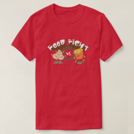 Matslagsmål! Klimpar vs. rolig vits för pommes T Shirt