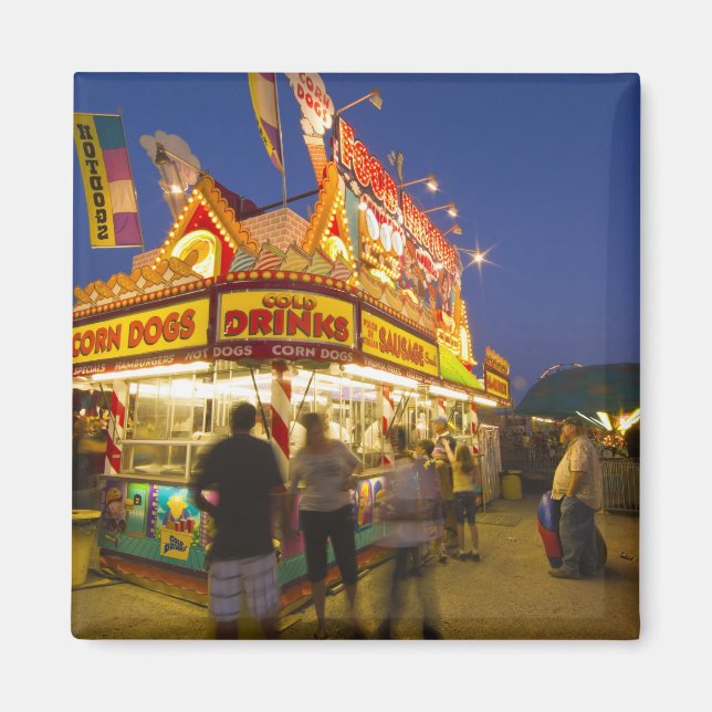 Matstånd vid Northwest Montana Fair i Magnet (Framsidan)