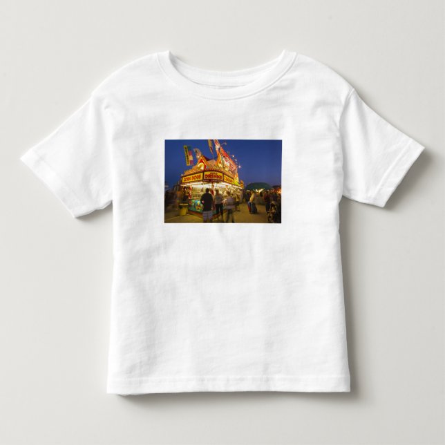 Matstånd vid Northwest Montana Fair i T Shirt (Framsida)