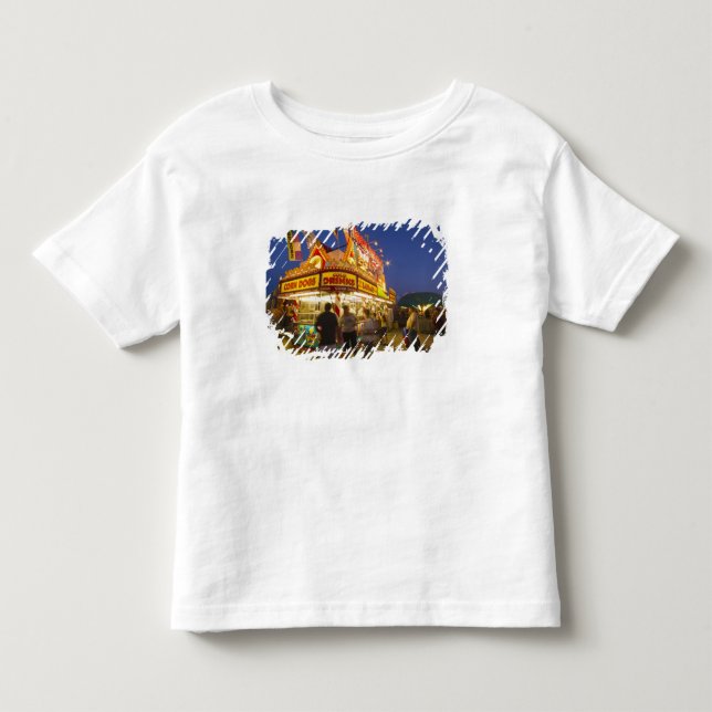 Matstånd vid Northwest Montana Fair i Tee Shirt (Framsida)