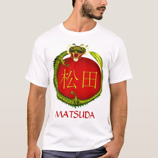 Matsuda Monogramdrake T-shirt (Framsida)