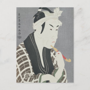 Matsumo Koshiro IV i rollen Gorebei Vykort