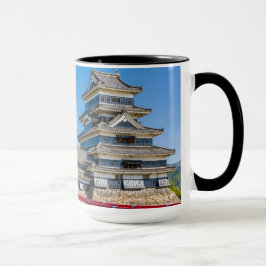 Matsumoto castle and bridge mugg