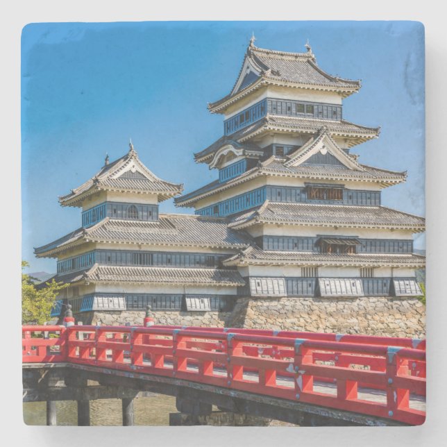 Matsumoto castle and bridge stenunderlägg (Framsidan)