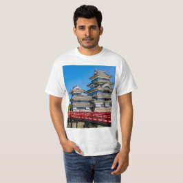 Matsumoto castle and bridge t shirt