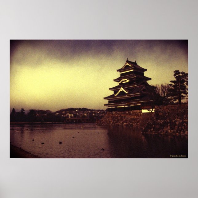 Matsumoto Castle, Japan Poster (Framsidan)