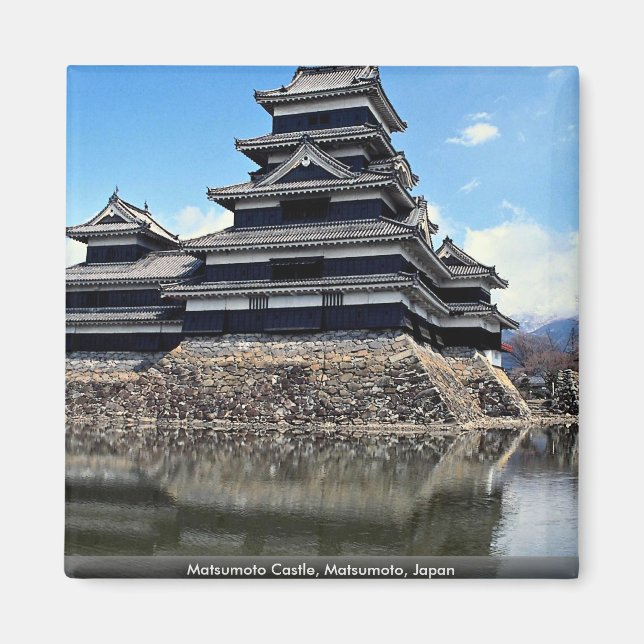 Matsumoto Castle, Matsumoto, Japan Magnet (Framsidan)