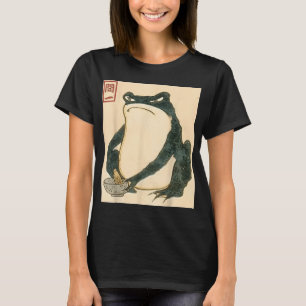 Matsumoto Hoji Japanska Frog Ukiyo-e Toad Meme Aes T Shirt