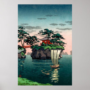 Matsushima av Tsuchiya Koitsu Poster