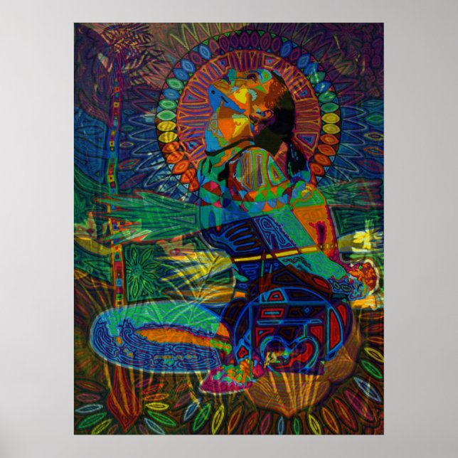 matsyendrasana - 2011 digital poster (Framsidan)