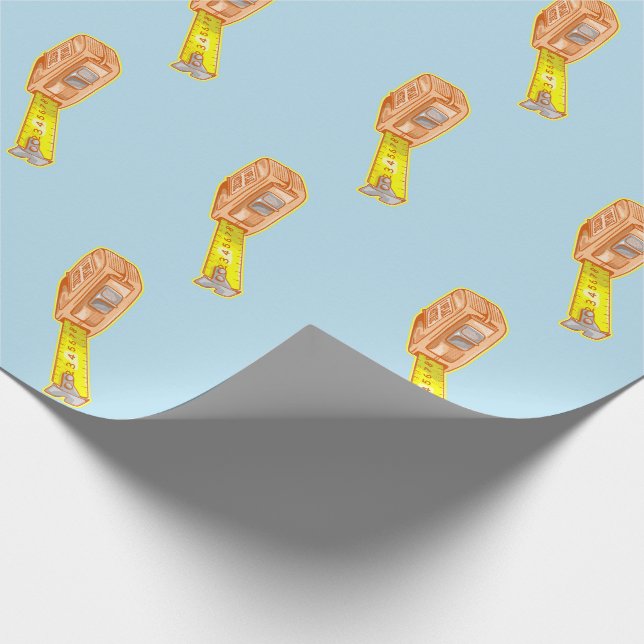 Mätsystem för bandmätning av band presentpapper (Hörn)