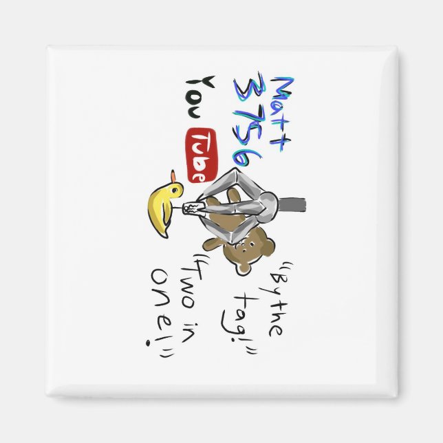 Matt3756 Youtube magnet (Framsidan)