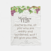 Matt 11:28 Kom till mig Skrift | Grapevine