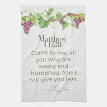 Matt 11:28 Kom till mig Skrift | Vingårdsreben