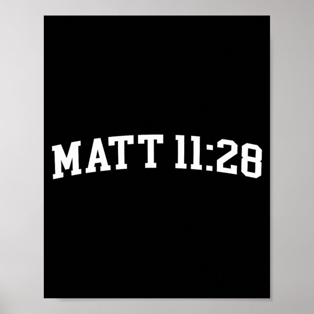 Matt 11_28  poster (Framsidan)