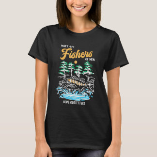 Matt 419 Fishers of Men Christian Fishing Fathers  T Shirt