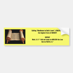 Matt 5:17 bildekal