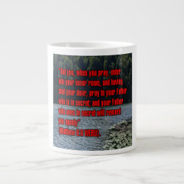 Matt 6:6 WEBU Mugg Jumbo Mugg
