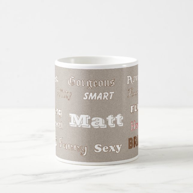 Matt Beige Make Mugg (Center)