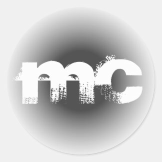 Matt Crook Design Sticker Runt Klistermärke