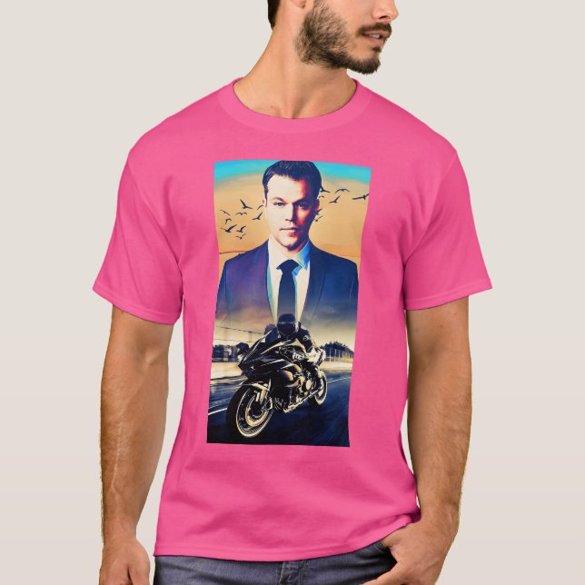 Matt Damon T Shirt (Framsida)