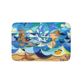 Matt fontän av ungdommen badrumsmatta