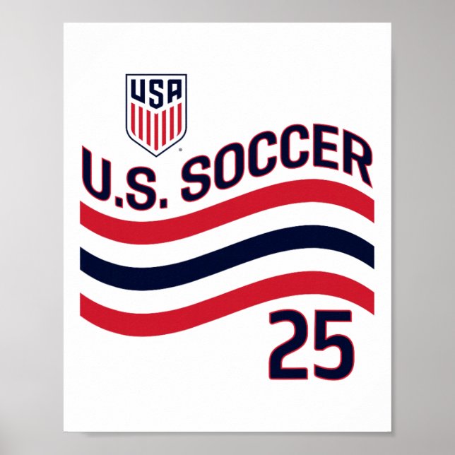 Matt Freese 25 Vit Usmnt Officiellt Licensierad  Poster (Framsidan)