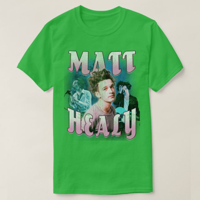 Matt Healy 1975-Vintagens bootleg T Shirt (Design framsida)