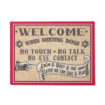 Matt hunddörr - inget handlag inget samtal