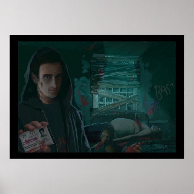 Matt, inte särskilt Bra Vampyre Hunter Poster (Framsidan)