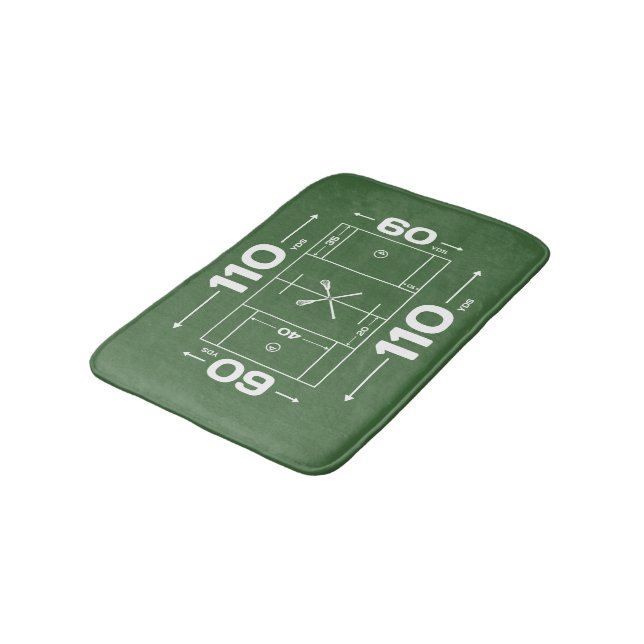 Matt Lacrossefältbadrum Badrumsmatta (Vinklad)