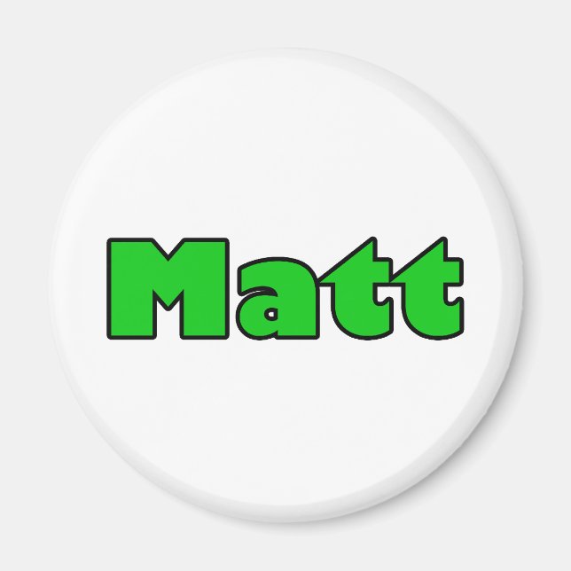 Matt Magnet (Framsidan)