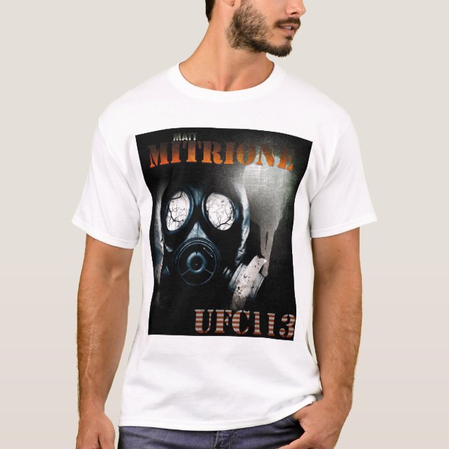 Matt Mitrione UFC113 fläktskjorta Tee (Framsida)