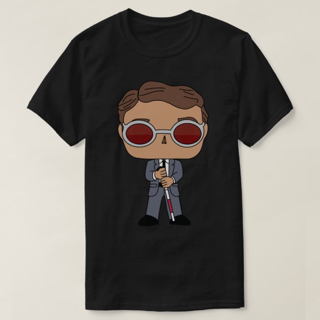 matt murdock pop stil t shirt (Design framsida)