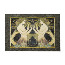 Matt sjöjungfrudörr