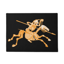 Matt skelett- dörr för day of the dead