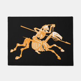 Matt skelett- dörr för day of the dead