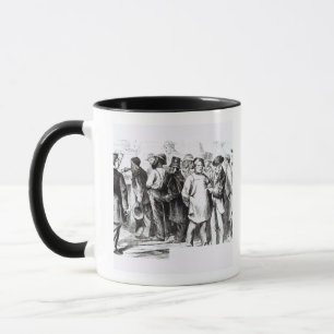 Matta Baggers, sena 1860s (gravyr) (b-/wfotoet) Mugg