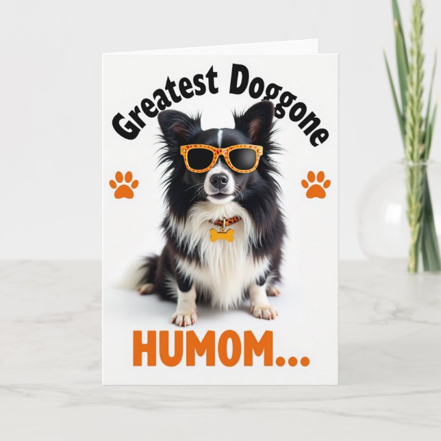 Matta Cool Hundvalpen Humom-kort Kort (Framsida)